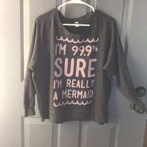 Mermaid long sleeve shirt 🧜🏻‍♀️